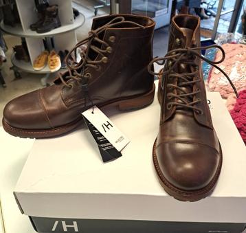 Selected Homme leren boots nieuw in doos (maat 41) art 50022 beschikbaar voor biedingen