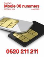 0620 211 211. €125,- En meer hele makkelijke 06 nummers..., Ophalen of Verzenden, Nieuw, Overige providers, Simkaart