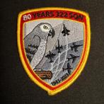 Royal Netherlands Air Force 322 Squadron 80 Jaar Patch, Ophalen of Verzenden, Luchtmacht, Nederland, Embleem of Badge