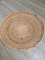 Grote Rotan Schaal - 60cm, Gebruikt, Schaal, Rond, Ophalen of Verzenden