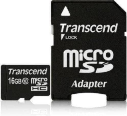 Transcend MicroSDHC kaart 32GB Premium 400x Class 10 UHS-I, Audio, Tv en Foto, Fotografie | Geheugenkaarten, Nieuw, MicroSDHC