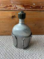 Vintage Leger Veldfles met Aluminium Beker, Ophalen of Verzenden, Overige soorten, Nederland, Overige typen