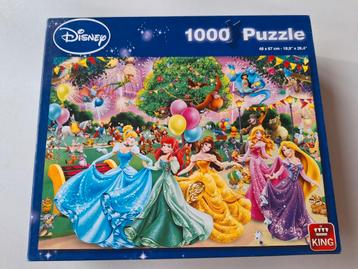 King puzzel 1000 stukjes - disney prinsessen nr 05261