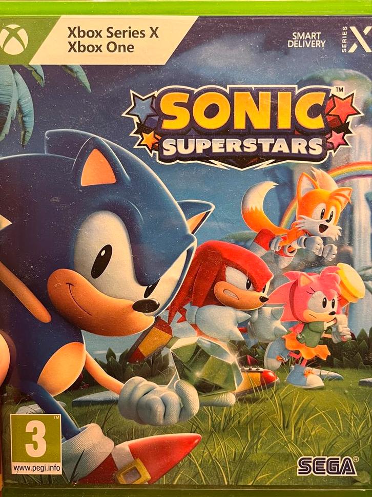 Sonic Superstars - Xbox Series X/One, Spelcomputers en Games, Games | Xbox Series X en S, Zo goed als nieuw, Ophalen of Verzenden