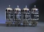 ECC82 Philips Heerlen, matched quad, Antiek en Kunst, Antiek | Tv's en Audio, Ophalen of Verzenden
