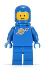 Lego Space Classic Space Minifig Blauw SP004, Kinderen en Baby's, Speelgoed | Duplo en Lego, Ophalen of Verzenden, Lego, Zo goed als nieuw