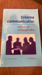 E. Reijnders - Interne communicatie, Sociale wetenschap, Ophalen of Verzenden, Zo goed als nieuw, E. Reijnders