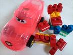 Cars auto met blokjes (namaak blokjes mega bloks), Ophalen of Verzenden, Gebruikt