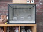 Vogelkooi of broedkooi, Dieren en Toebehoren, Ophalen, Zo goed als nieuw, Aluminium, Vogelkooi