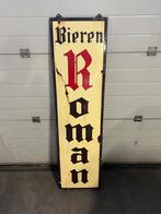 Emaille reclamebord roman, Ophalen, Reclamebord, Gebruikt, Info@