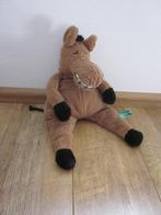 KIK-ERIK, Germany zacht korrelig pluche bruin-zwart paard, Ophalen of Verzenden, Nieuw, Paard