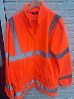 Oranje en gele reflecterende fleece vest werkjas  maat 2XL, Ophalen of Verzenden, Nieuw, Kinderen, Jas