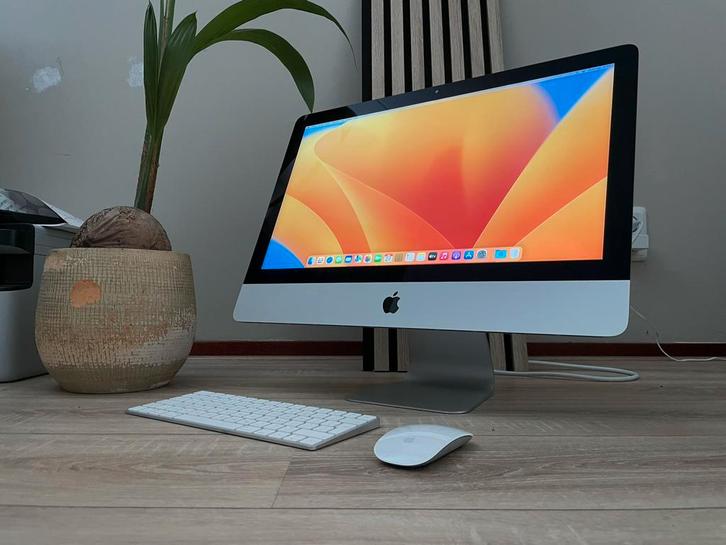 Apple iMac 21,5" > 4K, Retina | 16GB | Flash SSD + Doos, Computers en Software, Apple Desktops, Zo goed als nieuw, iMac, SSD, 3 tot 4 Ghz