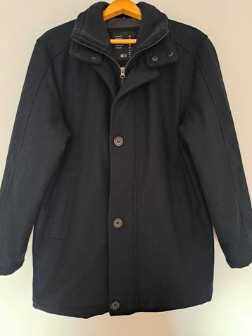 Mooie Duomo wollen herenjas maat M,  zwart beschikbaar voor biedingen