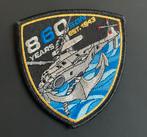 860 Squadron 80 years patch Rnlaf, Ophalen of Verzenden, Luchtmacht, Nederland, Embleem of Badge