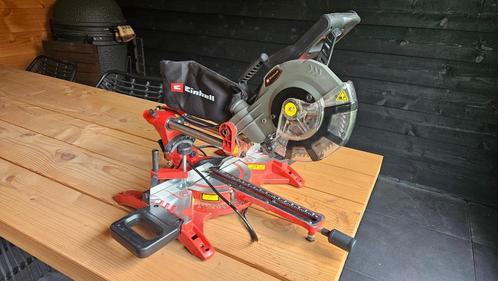 Einhell tc sm 2131 dual Afkort-/verstekzaag met trekfunctie, Doe-het-zelf en Verbouw, Gereedschap | Zaagmachines, Zo goed als nieuw