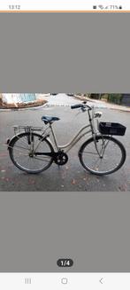 Transporter Omafiets 28"/53cm met kratje (NETTE STAAT !!!), 53 tot 56 cm, Ophalen, Zo goed als nieuw