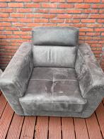 2 Fauteuils inclusief poef, Huis en Inrichting, Banken | Sofa's en Chaises Longues, Ophalen, Zo goed als nieuw, Eenpersoons, Minder dan 150 cm