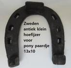 antiek hand gesmeed hoefijzer voor pony / trekgeit eind 1800, Ophalen of Verzenden, Gebruikt
