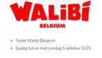 Walibi Belgium ticket x1, Eén persoon