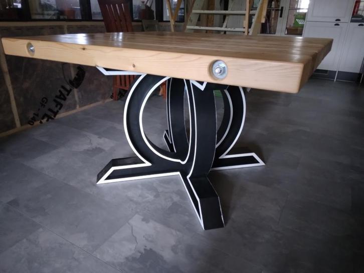 eettafel, Huis en Inrichting, Tafels | Eettafels, Nieuw, 50 tot 100 cm, 100 tot 150 cm, Vijf personen of meer, Rechthoekig, Ophalen