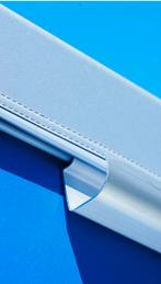 aluminium tent dakgoot. 2.80 cm lang. 2 stuks., Ophalen, Zo goed als nieuw