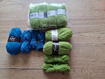 Wolpakket Drops Fabel - Blauw & Groen beschikbaar voor biedingen