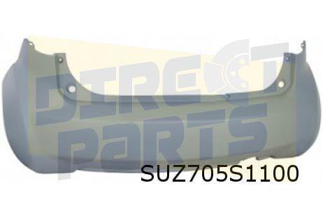 Suzuki Splash (4/08-8/12) achterbumper (te spuiten) Originee, Auto-onderdelen, Carrosserie en Plaatwerk, Bumper, Suzuki, Achter