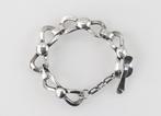 Zilveren vintage armband, Frankrijk, Ophalen of Verzenden, Zilver, Armband