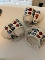 Boerenbont kop en schotel, Ophalen