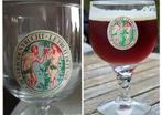 6 Verboden Vrucht bierglazen 0,33 L., Verzamelen, Biermerken, Ophalen of Verzenden, Zo goed als nieuw, Glas of Glazen, Overige merken