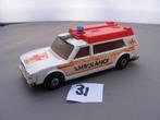 Ambulance,matchbox lesney speedkings k 49 1974 (31), Verzenden, Gebruikt, Auto, Matchbox