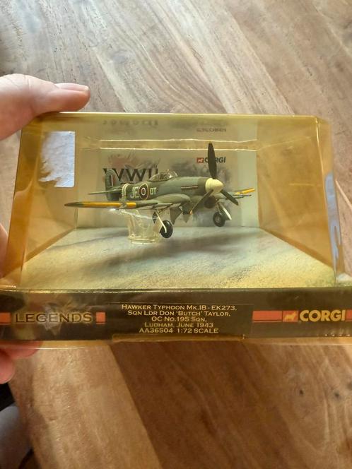 Corgi 1:72 diecast AA36504 Hawker Typhoon Don “Butch” Taylor, Verzamelen, Luchtvaart en Vliegtuigspotten, Gebruikt, Schaalmodel