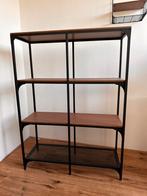 IKEA FJÄLLBO stellingkast – zwart/hout – 100x136 cm, Ophalen, Zo goed als nieuw