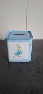 Beatrix Potter spaarpot vintage 1989, Ophalen of Verzenden, Zo goed als nieuw, Steen, Aardewerk of Keramiek, Dier