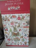 Kerstpuzzel van Wrendale desighn, Ophalen, 500 t/m 1500 stukjes, Zo goed als nieuw, Legpuzzel