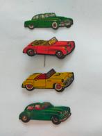 Retro auto pins/speldje, 4 stuks., Ophalen of Verzenden, Gebruikt