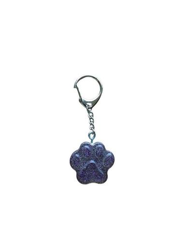 2 kleuren glitter hondenpoot sleutelhanger  beschikbaar voor biedingen