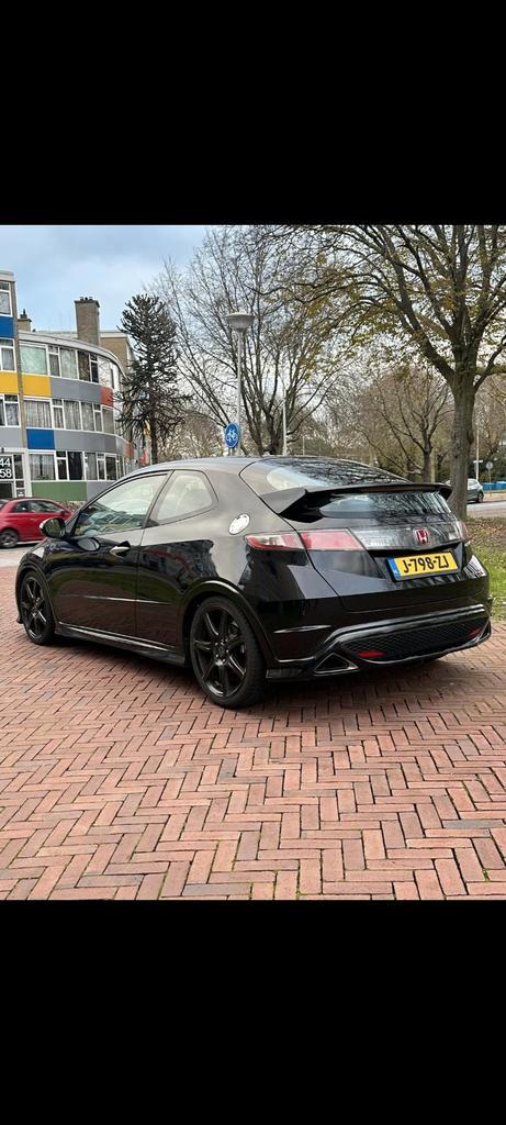 Civic Type-r Zwart, Auto's, Honda, Particulier, Civic, Benzine, F, Hatchback, Handgeschakeld, Geïmporteerd, Zwart, Voorwielaandrijving