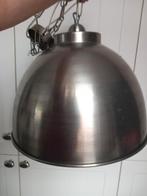 Industriële rvs grote hanglamp, Ophalen, Zo goed als nieuw