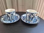 2 Chinese Kopje met Schoteltjes, Ophalen
