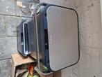 Prullenbak 60L met sensor en 3 vakken, Huis en Inrichting, Ophalen, Gebruikt, 40 liter of meer, Rvs