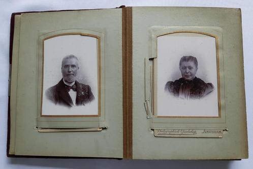 Antiek Fotoalbum Zaanstreek 1880 Zie plaatsen hieronder., Verzamelen, Foto's en Prenten, Gebruikt, Voor 1940, Ophalen of Verzenden