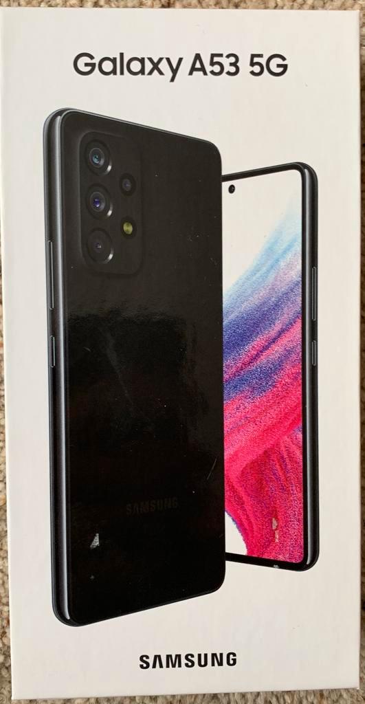 Samsung Galaxy A53 5G zwart, Telecommunicatie, Mobiele telefoons | Samsung, Zo goed als nieuw, Galaxy A, 128 GB, Zwart, Ophalen of Verzenden