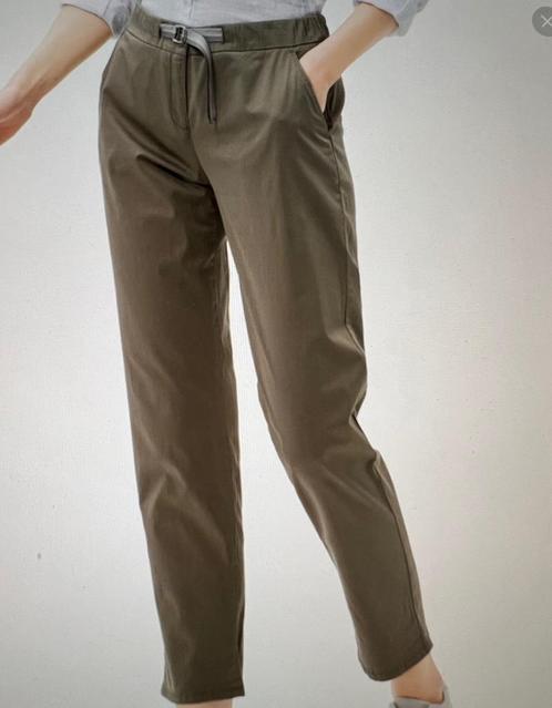 Brax broek, khaki groen, olijfgroen, chino Mel S, maat  38, Kleding | Dames, Broeken en Pantalons, Zo goed als nieuw, Maat 38/40 (M)