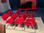 Vergadertafel + Stoelen Set, Gebruikt, Ophalen of Verzenden, Metaal, Vijf, Zes of meer stoelen