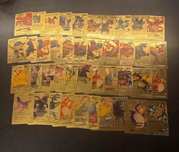 Set- Gouden Pokémon kaarten beschikbaar voor biedingen
