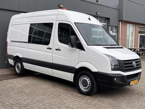 Volkswagen Crafter 35 2.0 TDI L2H2 Kast Inrichting Trekhaak, Auto's, Bestelauto's, Bedrijf, Te koop, ABS, Airbags, Airconditioning