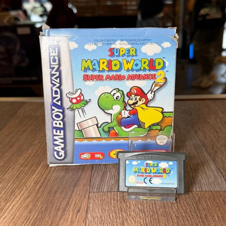 Game Boy | Super Mario World Super Mario Advance 2, Spelcomputers en Games, Games | Nintendo Game Boy, Zo goed als nieuw