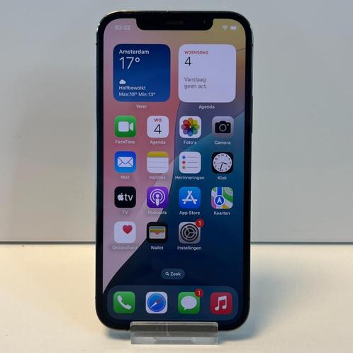 Apple iPhone 12 Pro 128GB Grijs | 100% | Nette staat, Telecommunicatie, Mobiele telefoons | Apple iPhone, Zo goed als nieuw